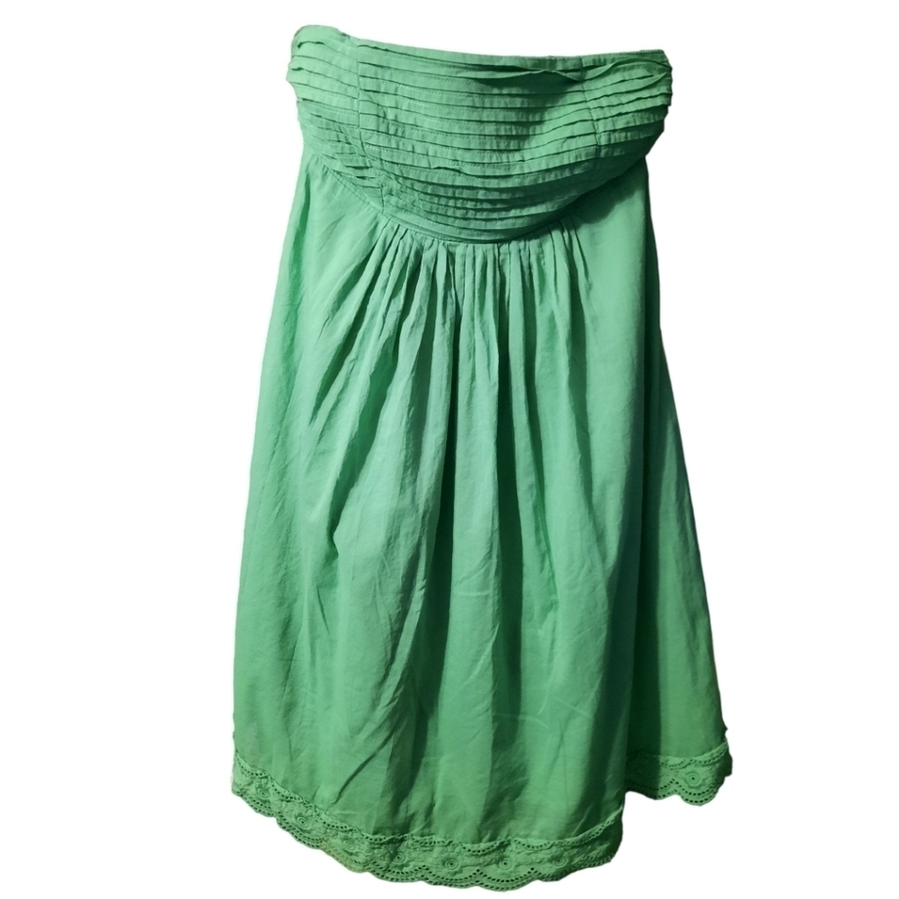 Red Camel Strapless Dress Size 3